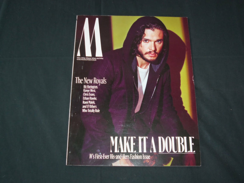 2016 OCTOBER M MAGAZINE - KIT HARINGTON COVER- RC 1386