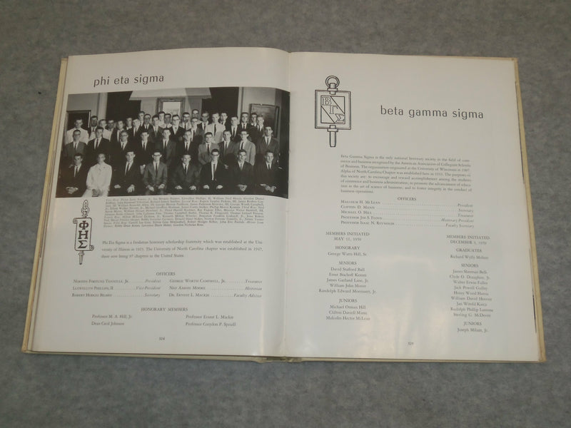 1960 UNIVERSITY OF NORTH CAROLINA YEARBOOK - CHAPEL HILL, NORTH CAROLINA-YB 2071
