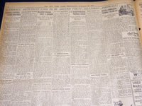1915 JANUARY 20 NEW YORK TIMES - ZEPPELINS KILL 5 IN ENGLISH RAID - NT 7835