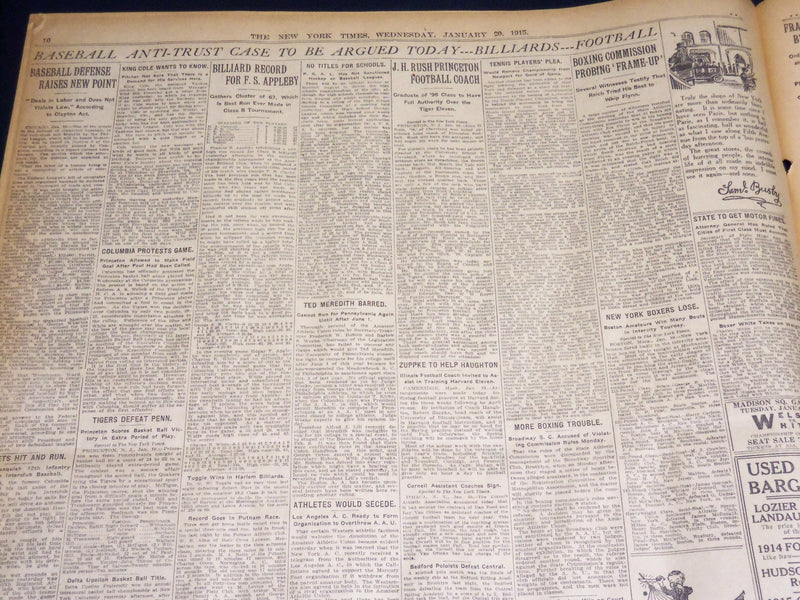 1915 JANUARY 20 NEW YORK TIMES - ZEPPELINS KILL 5 IN ENGLISH RAID - NT 7835