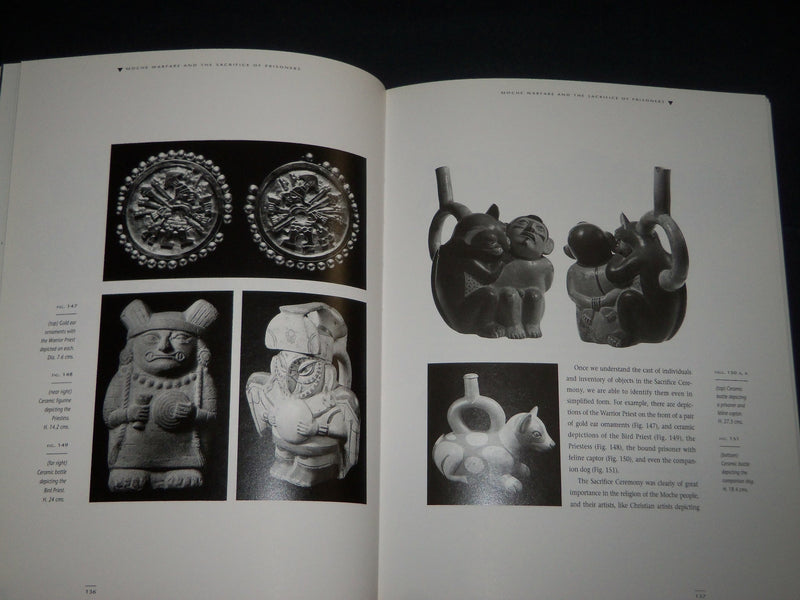 1993 ROYAL TOMBS OF SIPAN SOFTCOVER BOOK - NICE PHOTOS - D 389