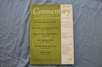 1961-1962 COMMENTARY MAGAZINE - LOT OF 5 - O 3862
