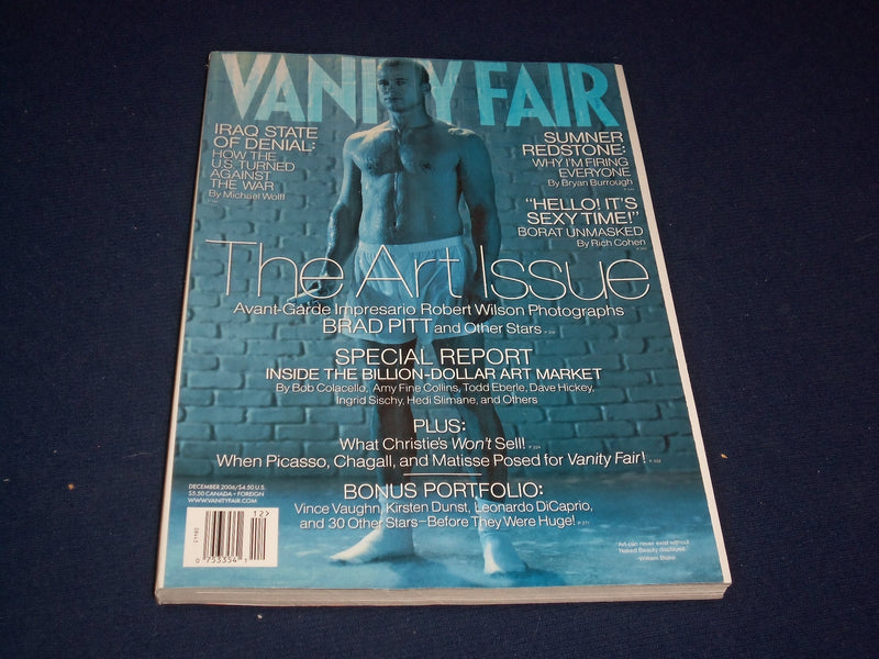 2006 DECEMBER VANITY FAIR MAGAZINE - BRAD PITT - SP 4494
