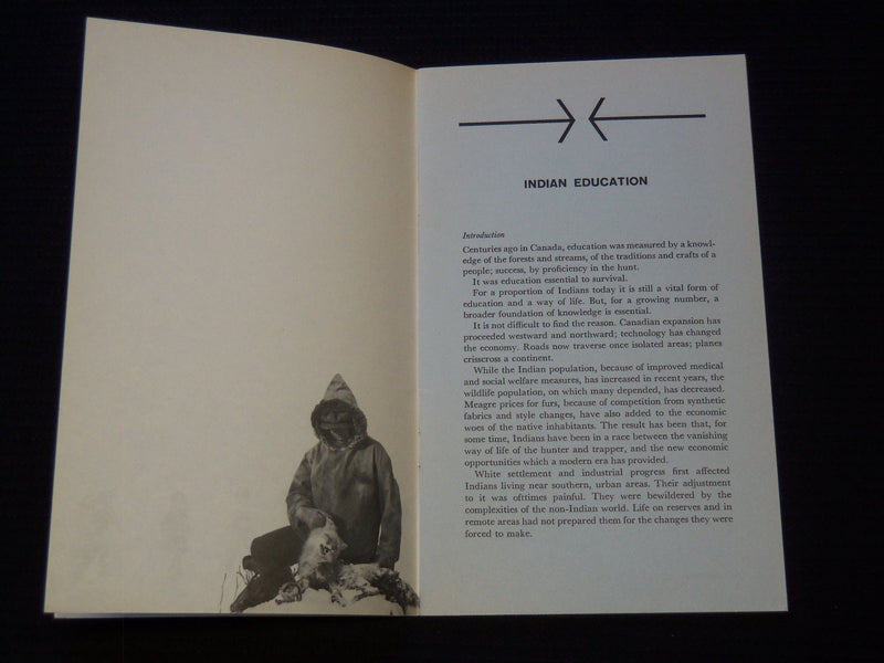 1964 THE INDIAN IN TRANSITION - INDIAN EDUCATION BOOK - J 7375