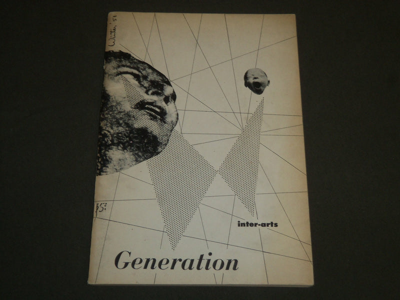 1951 WINTER GENERATION INTER-ARTS MAGAZINE -MICHIGAN- KENNETH JAY LANE - J 4644