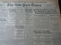 1925 SEPTEMBER 3 NEW YORK TIMES - NEW YORK PAYS THIRD OF ALL INCOME TAX- NT 7208