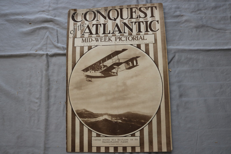 1919 MAY 29 MID-WEEK PICTORIAL MAGAZINE SECTION-CONQUEST OF THE ATLANTIC-NP 9258