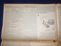 1945 MARCH 20 NEW YORK TIMES -U.S. TANKS CLOSING VAST TRAPS AROUND SAAR- NP 6671