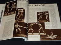 1936 NOVEMBER PHYSICAL CULTURE MAGAZINE NICE EXERCISE WORKOUT ISSUE - E 3739