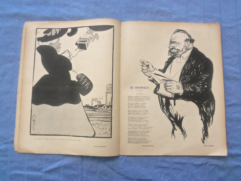 1902 JAN 18 LE SOURIRE MAGAZINE - ILLUSTRATED COMEDY - FRENCH TEXT - SP 4864U