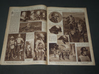 1918 AUGUST 29 MID-WEEK PICTORIAL MAGAZINE SECTION - ARRAS CATHEDRAL - NP 2845