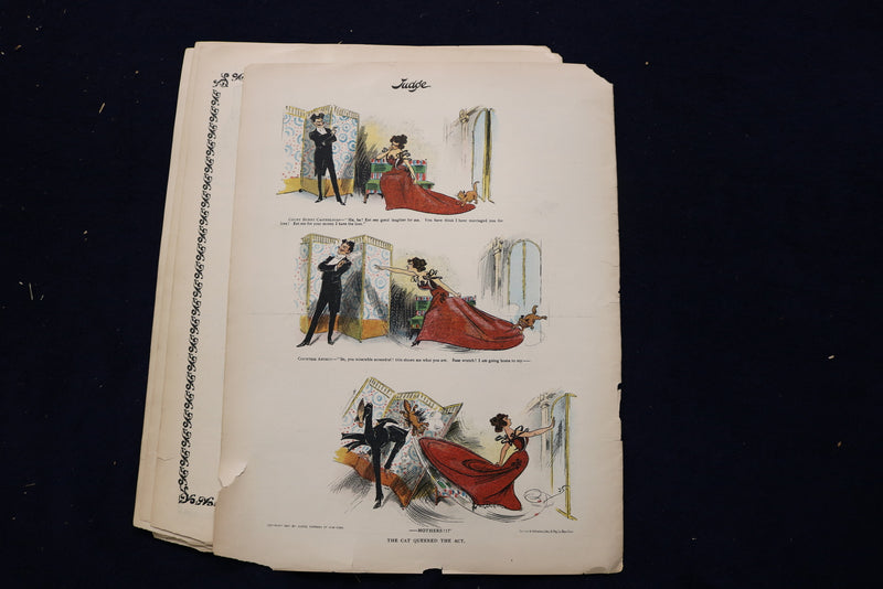 1901 MARCH 9 JUDGE MAGAZINE - INAUGURATION NUMBER - E 11590