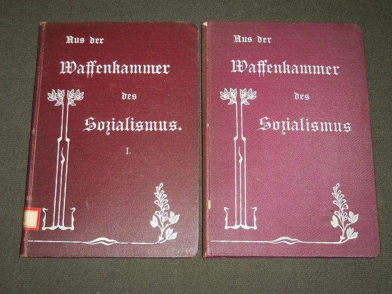 1903-1905 AUS DER WAFFENKAMMER DES SOZALISMUS VOLUMES LOT OF 4 - KD 38