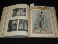 1901 JANUARY-JUNE LE THEATRE MAGAZINE BOUND VOLUME - 12 ISSUES - KD 2657D