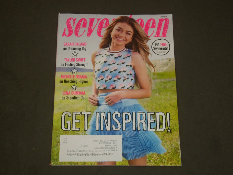 2015 MAY SEVENTEEN MAGAZINE - SARAH HYLAND COVER - B 1768