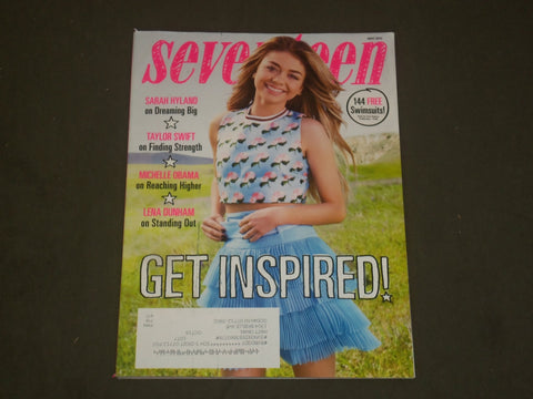 2015 MAY SEVENTEEN MAGAZINE - SARAH HYLAND COVER - B 1768