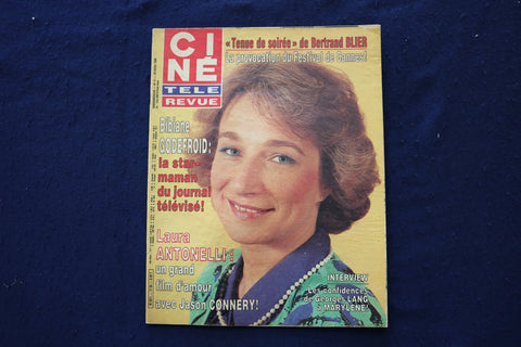 1986 APRIL 24 CINE TELE REVUE MAGAZINE - LAURA ANTONELLI COVER - E 23541