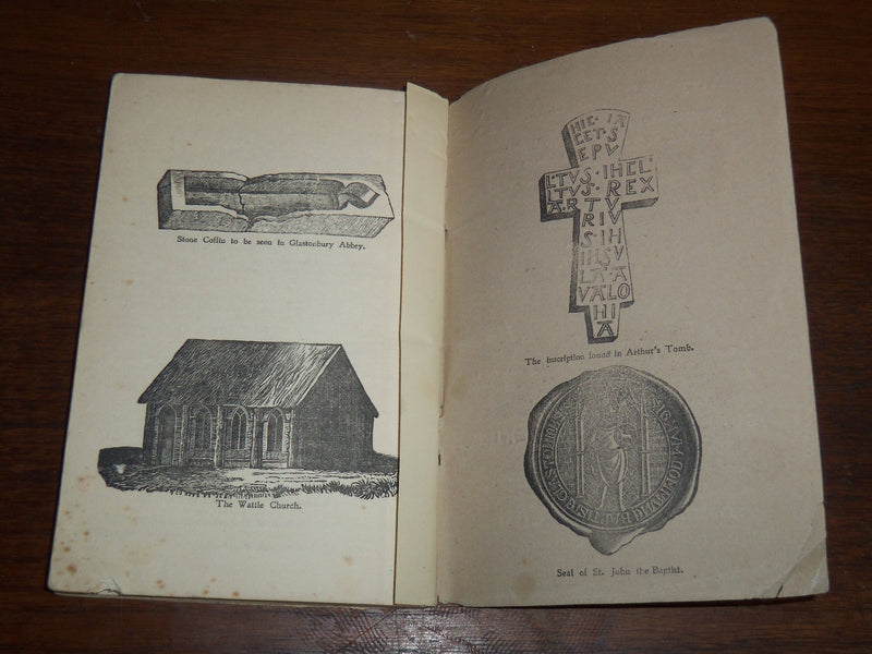 1900'S CENTRAL SOMERSET GAZETTE GUIDE TO GLASTONBURY - ABBEY EXCAVATIONS- K 1229