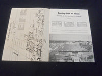 1961 OCT 28 FOOTBALL PROGRAM - BOWLING GREEN ST UNIV VS MIAMI UNIV - SP 9337M