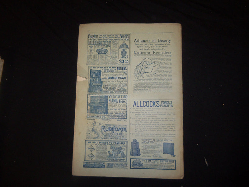 1891 SEPTEMBER LADIES' HOME JOURNAL MAGAZINE- GREAT ILLUSTRATIONS & ADS- ST 2353