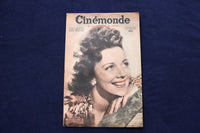 1946 MAY 28 CINEMONDE MAGAZINE - ZITA FIORE - GARY COOPER COVER - E 23951