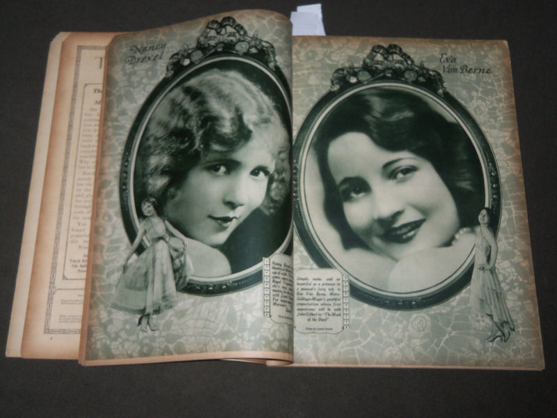 1928 NOVEMBER TRUE STORY MAGAZINE - GERTRUDE OLMSTEAD COVER- J 2827