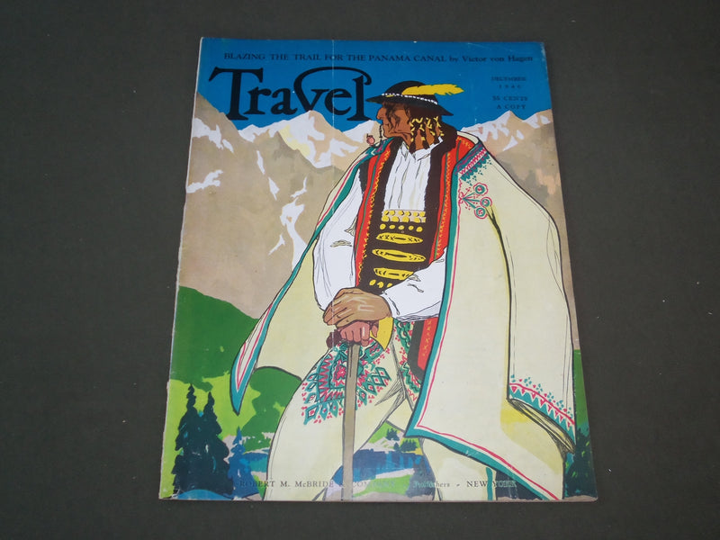 1946 DECEMBER TRAVEL MAGAZINE - A POLISH MOUNTAINEER - SP 9422