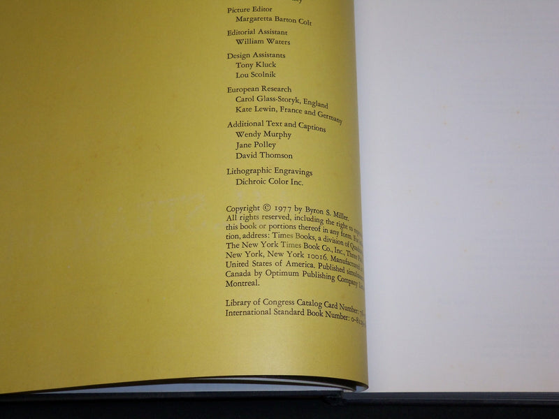 1977 SAIL, STEAM AND SPLENDOR HARDCOVER BOOK BY BYRON MILLER - I 1886