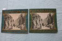 1943 ROCKY MOUNTAIN VIEWS OF THE RIO GRANDE - LOT OF 2 - SOFTCOVER BOOK - K 2484