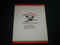 2006 SEPTEMBER 25 FETE DE SWIFTY PROGRAM - MAYOR'S FUND - NEW YORK CITY - J 4170