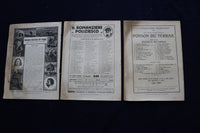 1920'S IL CORSARO DELLE TENEBRE MAGAZINES - LOT OF 39 OF 40 - ITALIAN - O 3546