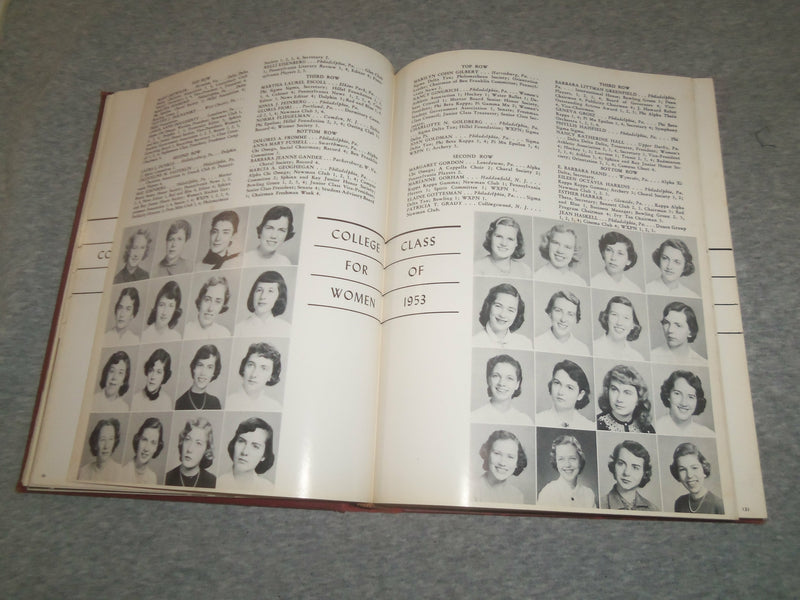 1953 THE RECORD UNIVERSITY OF PENNSYLVANIA YEARBOOK - PHILADELPHIA, PA - YB 2447