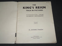 1935 THE KING'S REIGN TOLD IN PICTURES PROGRAM - GREAT PHOTOS - J 2825