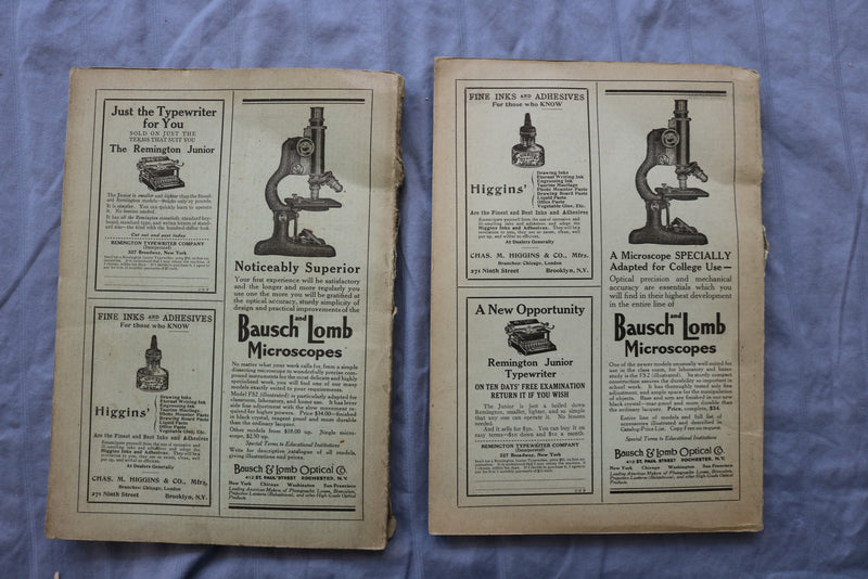 1916-1917 THE JOURNAL OF POLITICAL ECONOMY - LOT OF 4 - O 3861