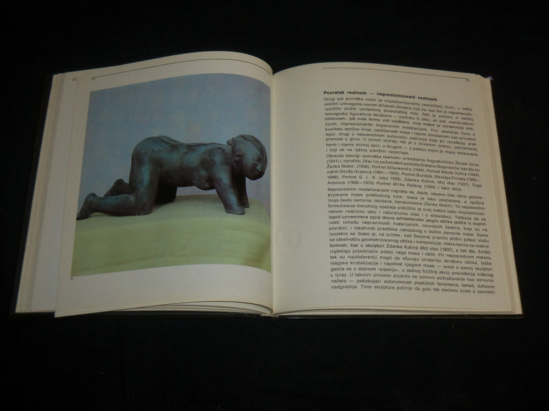 1982 SKULPTURA XX VEKA HARDCOVER BOOK - BOSNIAN - GREAT PHOTOS - I 2017