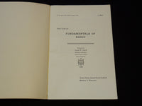 1963 FUNDAMENTALS OF RADIO USAFI STUDY GUIDE BY GERALD W. SIELAFF - J 7433