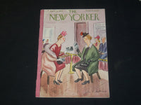 1944 APRIL 22 THE NEW YORKER MAGAZINE - ILLUSTRATED COVER - NY 91