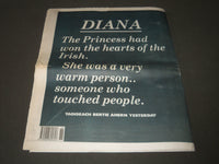 1997 SEPTEMBER 1 IRISH MIRROR DIANA NEWSPAPER 1961-1997 - NICE PHOTOS - NP 2640