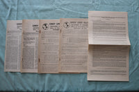 1947 COMPREHENSIVE EXPORT SCHEDULE AND UPDATES - K 3302