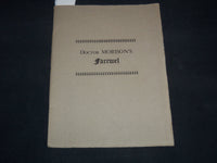 1939 DOCTOR MORISON'S FAREWEL TO COLONIAL SOCIETY OF MASSACHUSETTS BOOK - J 9209
