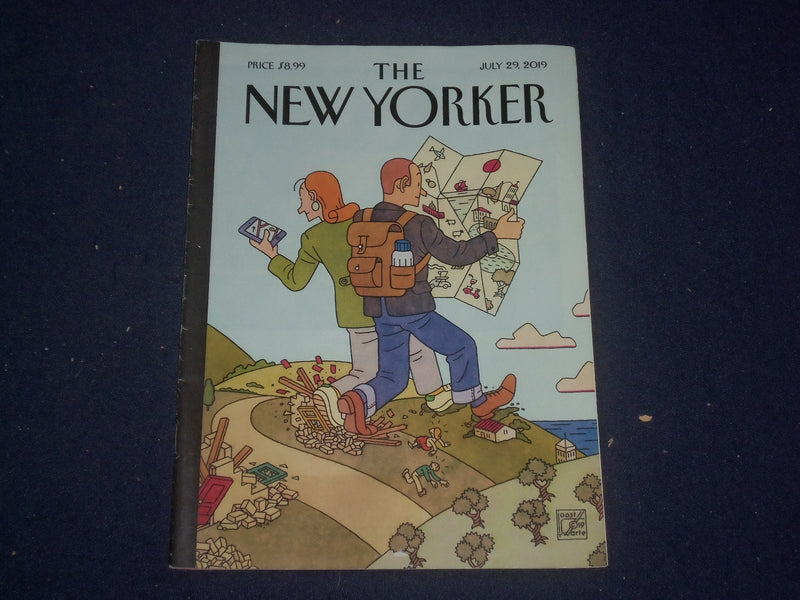 2019 JULY 29 THE NEW YORKER MAGAZINE - ILLUSTRATED COVER - NY 2339