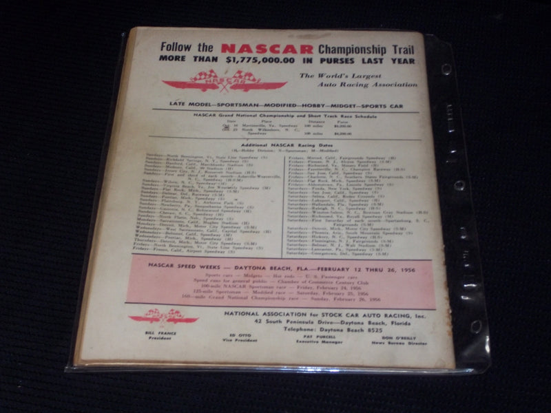 1955 DECEMBER SPEED AGE MAGAZINE - NICE RACING FRONT COVER - E 1968