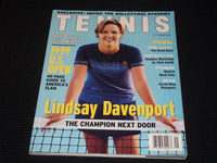 1999 SEPTEMBER TENNIS MAGAZINE - LINDSAY DAVENPORT FRONT COVER - E 2266