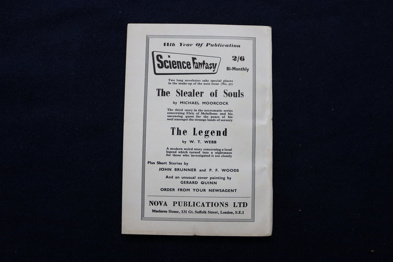 1962 JANUARY NEW WORLDS SOFTCOVER DIGEST MAGAZINE - VOLUME 38, NUMBER 114- K 447