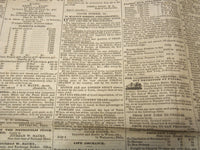 1850 THE REPUBLIC DAILY NEWSPAPER LOT OF 4 ISSUES - WASHINGTON - NP 3297L
