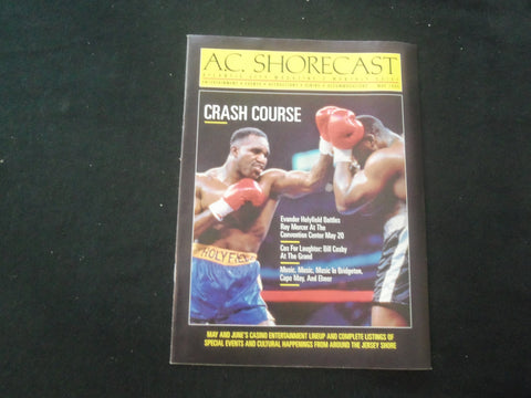 1995 MAY A.C. SHORECAST MAGAZINE - ATLANTIC CITY MONTHLY GUIDE - SP 8165V