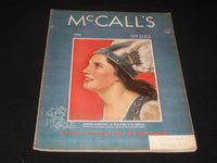 1937 JUNE MCCALL'S MAGAZINE - NEYSA MCMEIN BEAUTIFUL FRONT COVER - E 1062