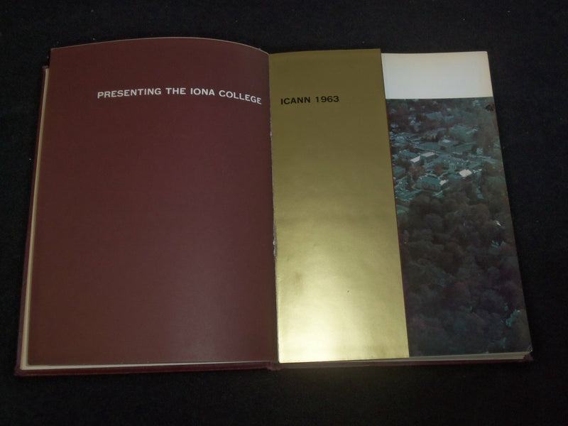 1963 ICANN IONA COLLEGE YEARBOOK - NEW ROCHELLE, NEW YORK - YB 1953