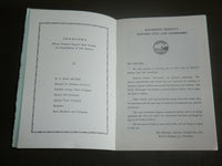 1960 HISTORICAL QUINCY CITY OF PRESIDENTS SOFTCOVER BOOK - J 7108