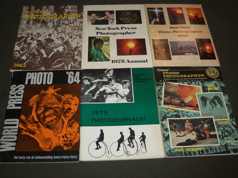 1962-1979 PRESS PHOTOGRAPHER ANNUALS & MAGAZINES LOT OF 14 - O 1921